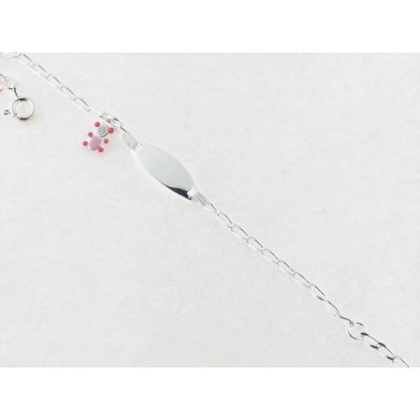 Pulsera Plata Chapa