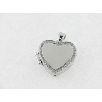 Colgante Plata Dije Corazón