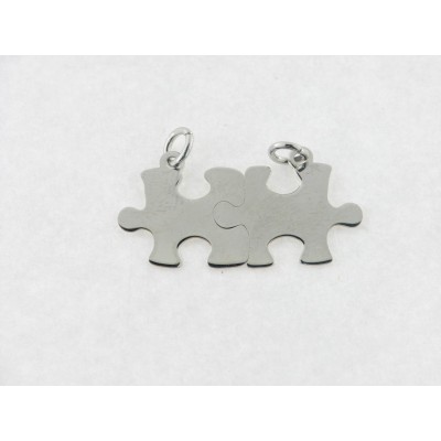 Colgantes Plata Puzle