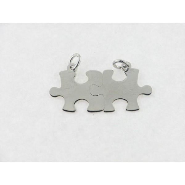 Colgantes Plata Puzle