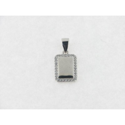 Colgante Plata Piedras