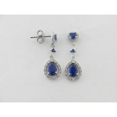 Pendientes Plata Piedras