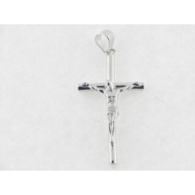 Cruz Plata con Cristo