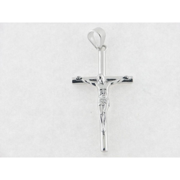 Cruz Plata con Cristo