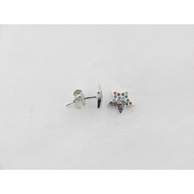 Pendientes Plata Piedras