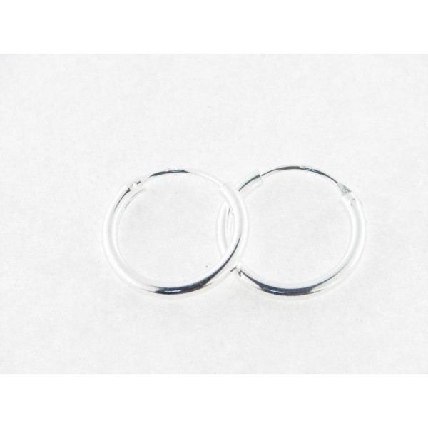 Pendientes Aro Plata