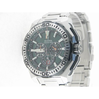 Festina crono agujas acero
