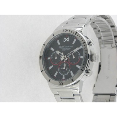 Mark Maddox crono agujas acero