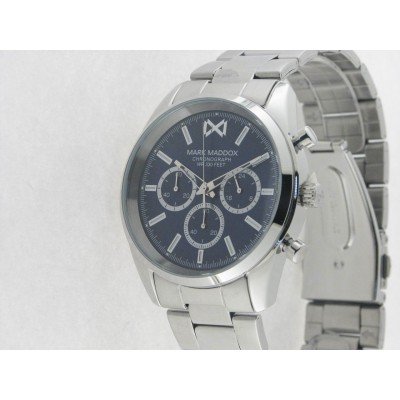 Mark Maddox crono agujas acero
