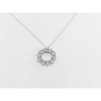 Viceroy colgante plata circonitas c/cadena