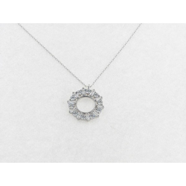 Viceroy colgante plata circonitas c/cadena