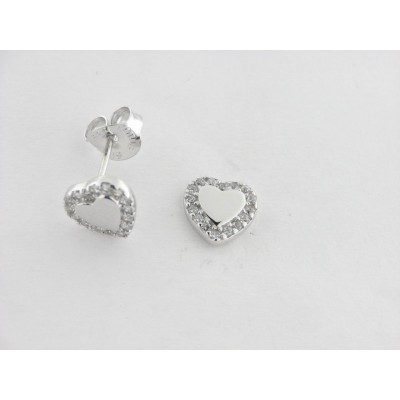 Lotus Pendientes Plata Piedras