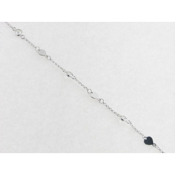 Lotus Pulsera Plata Piedras