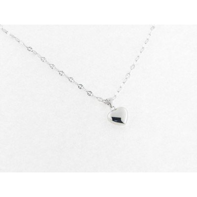 Lotus Colgante Plata con Cadena