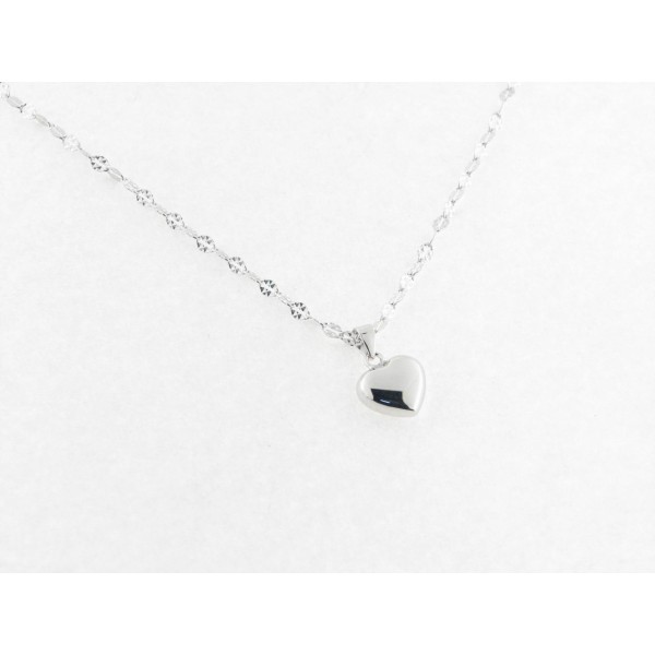 Lotus Colgante Plata con Cadena