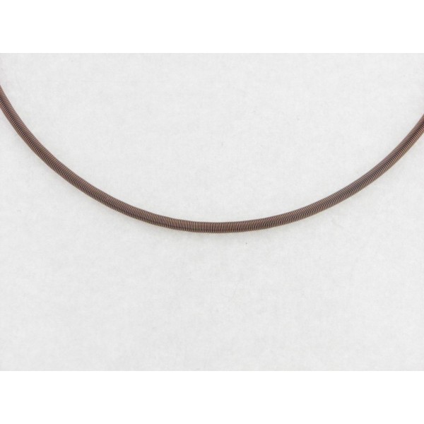 Viceroy gargantilla titanio acero chapado