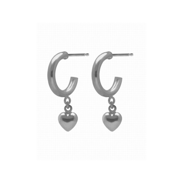 Victoria Cruz Pendientes Aro Plata