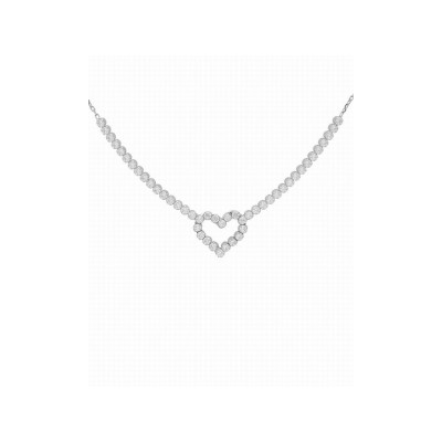 Victoria Cruz Collar Plata Piedras