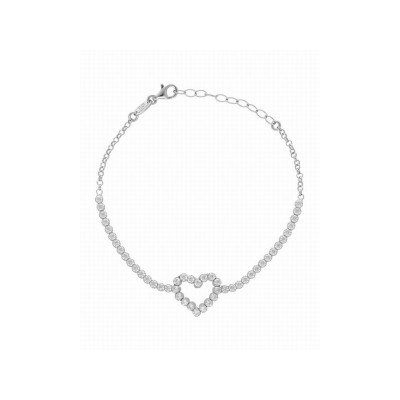 Victoria Cruz Pulsera Plata Piedras