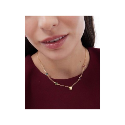 Victoria Cruz Collar Plata Piedras