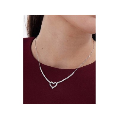 Victoria Cruz Collar Plata Piedras