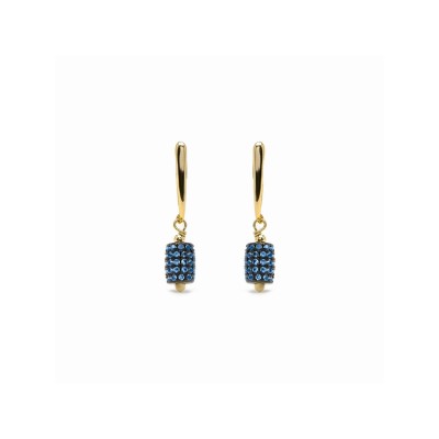 Luxenter Pendientes Plata Chapada Piedras