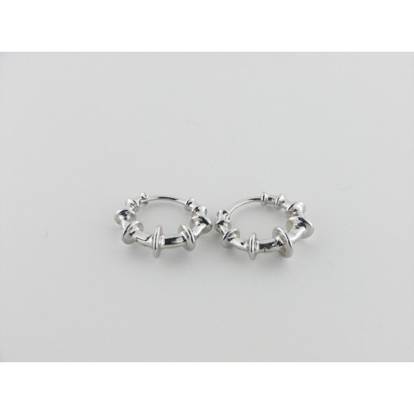 Pendientes Aro Plata