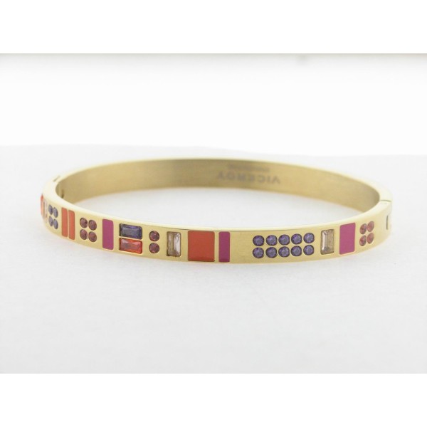Viceroy Pulsera Acero Chapado Esmalte