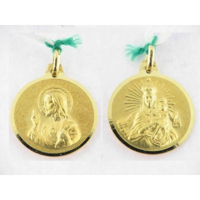 Medalla Oro Escapulario