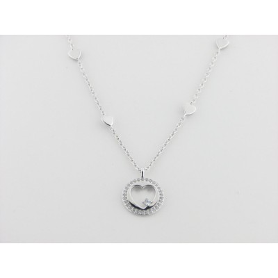 Lotus Collar Plata Piedra