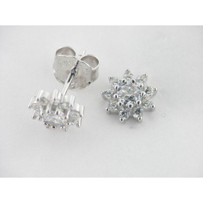 Pendientes Plata Piedras