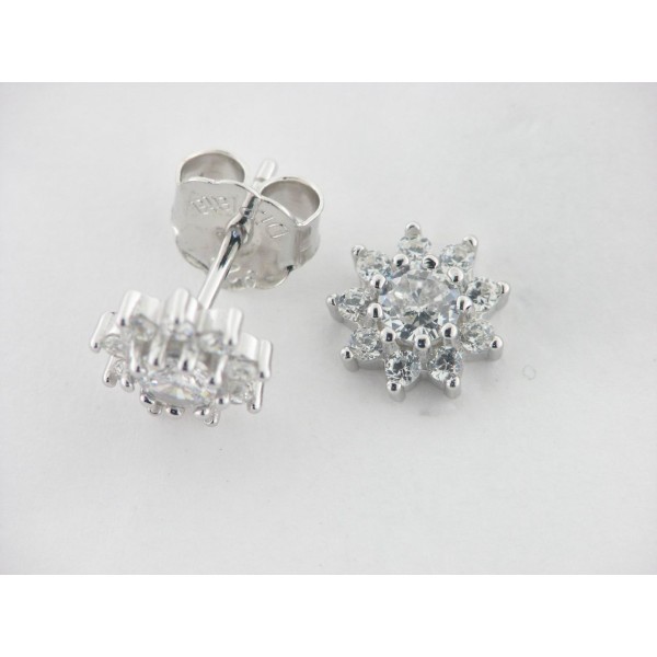 Pendientes Plata Piedras