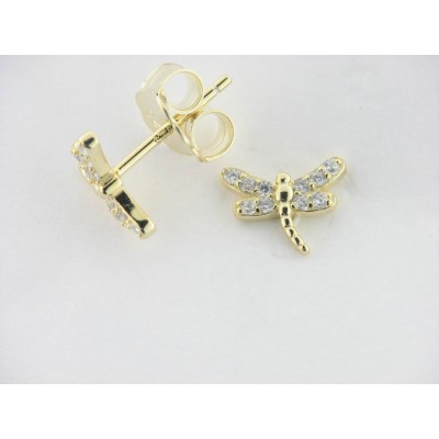 Pendientes Plata Chapada Piedras