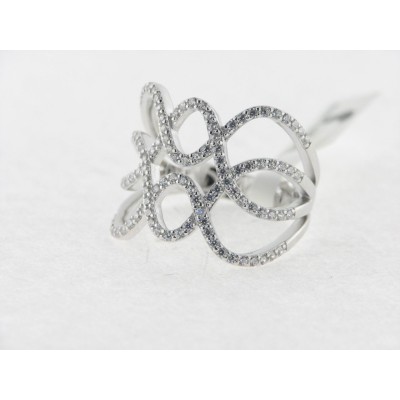 Camaleoni Sortija Plata Piedras