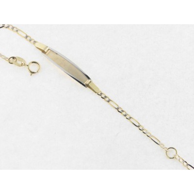 Pulsera Reciem Oro Bicolor