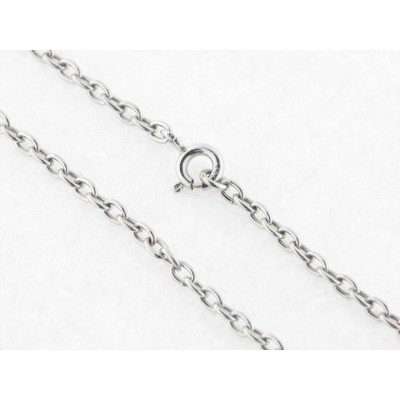 Cadena Oro Blanco 40 Cm