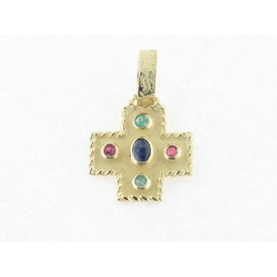 Cruz Oro Piedras