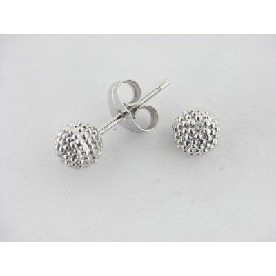 Pendientes Oro Blanco Diamantes