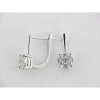 Pendientes Oro Blanco Diamantes