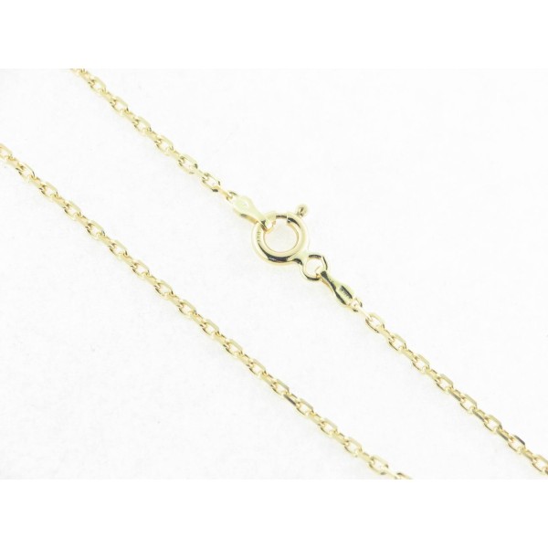 Cadena Oro 60 cm Forzada