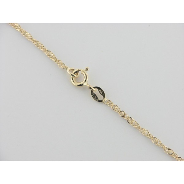 Cadena Oro 50 cm Singapour
