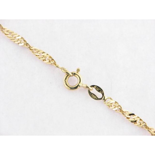 Cadena Oro 45 cm Singapour