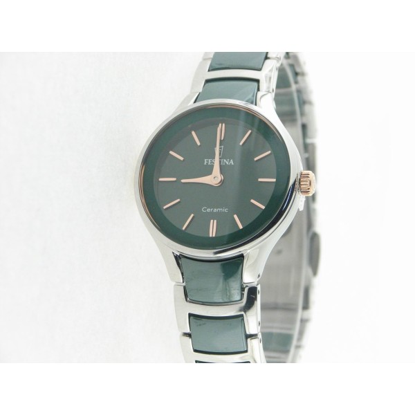 Festina Agujas Ceramico Verde Armys