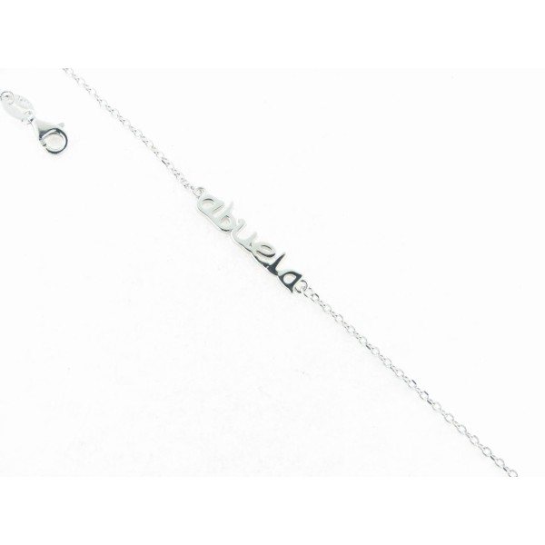 Pulsera Plata Abuela