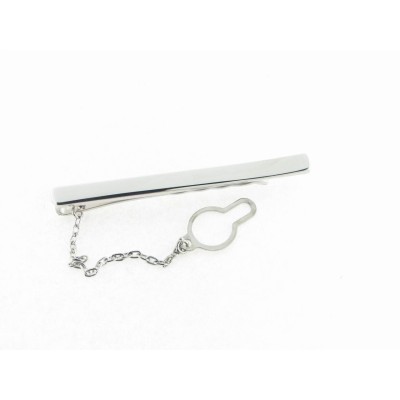 Pasador corbata plata