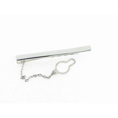 Pasador corbata plata