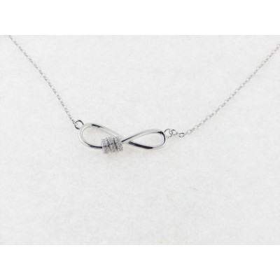 Lotus Collar Plata Piedras