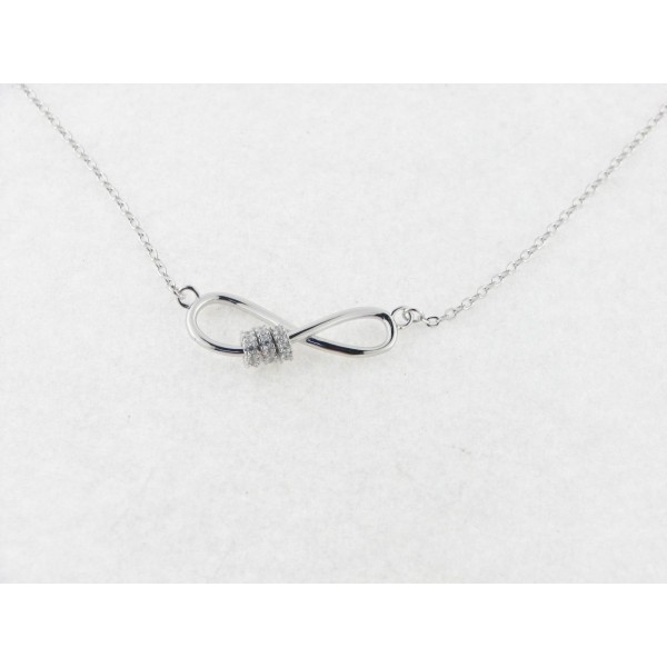Lotus Collar Plata Piedras