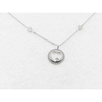 Lotus Colgante Plata Piedras