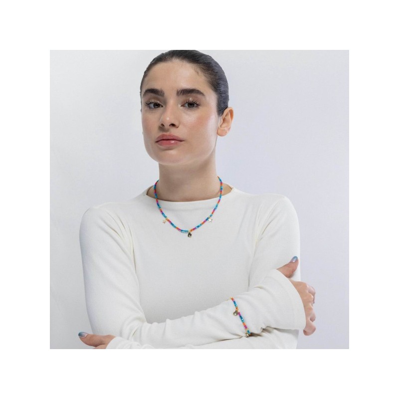 Luxenter Collar Plata Chapada Piedras